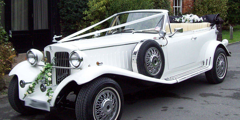 Hinckley Beauford Wedding Car