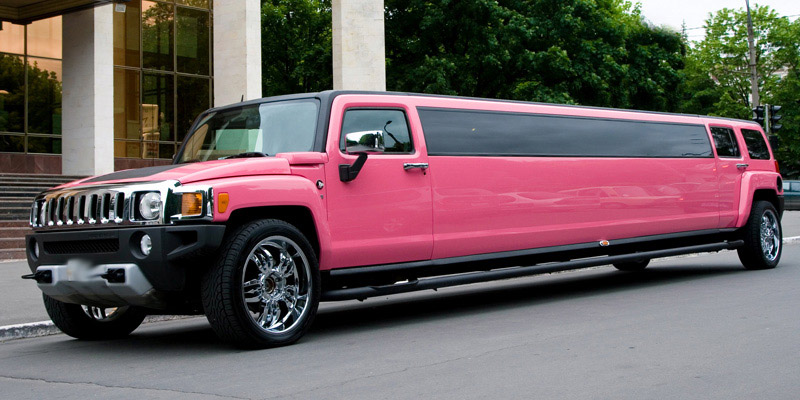 Hinckley Pink Hummer Limo Hire