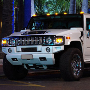 Hinckley White Hummer Limo Hire